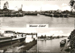 41277989 Wanne-Eickel Schleuse Westhafen Rhein Herne Kanal Wanne-Eickel - Herne