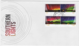 Australia 2014 Southern Lights  FDC - Marcophilie