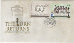 Australia 2014 The Urn Returns First Day Cover - Marcofilie