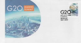 Australia 2014  G20  Leaders Summit   FDC - Postmark Collection
