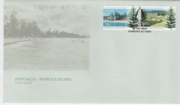 Australia 2014 Australia-Norfolk Island Joint Issue,Self-adhesive FDC - Postmark Collection