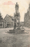 FRANCE - Autun - Fontaine St Lazare - La Construction De Cette Admirable Fontaine Fut Achevée - Carte Postale Ancienne - Autun