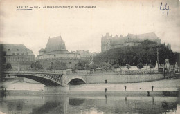 FRANCE - Nantes - Vue Sur Les Quais Richebourg Et De Port Maillard - Carte Postale Ancienne - Nantes