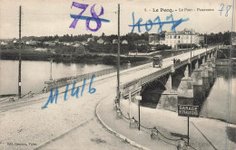 FRANCE - Le Pecq - Le Pont - Panorama - Carte Postale Ancienne - Le Pecq