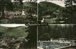 41276759 Lautenthal Harz Teilansichten Lautenthal Kirche Freibad Lautenthal - Langelsheim