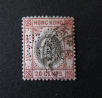 HONG KONG BRITANNIQUE - TIMBRE - YT N° 96 OBLITÉRÉ - BEL ETAT - BELLE COTE - Used Stamps