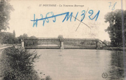 FRANCE - Pontoise - Le Nouveau Barrage - Carte Postale Ancienne - Pontoise