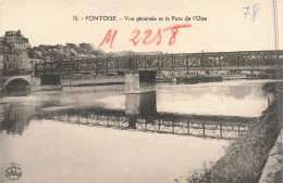 FRANCE - Pontoise - Vue Générale Et Le Pont De L'Oise - Carte Postale Ancienne - Pontoise