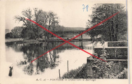 FRANCE - Pontoise - L'Oise Vers Le Barrage - Carte Postale Ancienne - Pontoise
