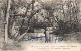 FRANCE - Saint Cloud - Parc - Étang De Villeneuve - Vue Artistique - Carte Postale Ancienne - Saint Cloud