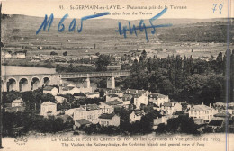 FRANCE - Saint Germain En Laye - Panorama Pris De La Terrasse - Le Viaduc - Le Pont - Carte Postale Ancienne - St. Germain En Laye