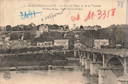 FRANCE - Saint Germain En Laye - Le Pont Du Pecq - Vu De La Terrasse - Carte Postale Ancienne - St. Germain En Laye