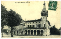 CPA 9 X 14 Isère  TULLINS   L' Hôtel De Ville - Tullins