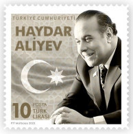 Turkey, Türkei - 2023 - Haydar Aliyev (Former President Of Azerbaijan) ** MNH - Nuovi