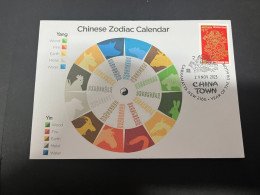 29-1-2024 (2 X 39) Chinese New Year Of The Dragon 2024 - 年中國龍年新年 - 1 Cover With $ 1.20 Stamp - Chinese New Year