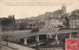 FRANCE - Le Mans - Pont En X Construit En 1898 Pour Le Passage Des Tramways à Vapeur - Carte Postale Ancienne - Le Mans