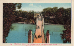 FRANCE - Tours - Le Pont Bonaparte Sur La Loire - Carte Postale Ancienne - Tours