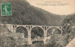 FRANCE - Sainte Geneviève - Route De Mur De Barrez - Pont Viaduc De La Cadène Sur La Truyère - Carte Postale Ancienne - Sainte-Geneviève