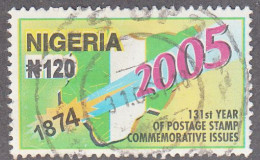 NIGERIA  SCOTT NO 775  USED  YEAR  2005 - Nigeria (1961-...)