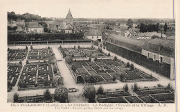 FRANCE - Villandry - Le Château - Le Potager - L'écurie Et Le Village - Carte Postale Ancienne - Sonstige & Ohne Zuordnung