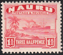 NAURU  SCOTT NO 19A  MINT HINGED  YEAR  1924 - Nauru