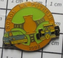 615D Pin's Pins / Beau Et Rare : AUTOMOBILE / COURSE DE COTE DE NORON LA POTERIE 1992 RALLYE VOLANT - Rallye