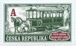 1036 Czech Republic First Horse-drawn Tram Line 2019 - Neufs