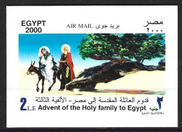 EGYPTE. BF 74 De 2000. Fuite De La Sainte Famille En Egypte. - Cristianismo