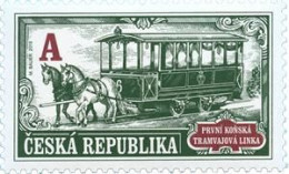 1036 Czech Republic First Horse-drawn Tram Line 2019 - Tranvías