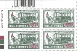 1036 Czech Republic First Horse-drawn Tram Line 2019 - Neufs