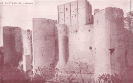 FRANCE - Loches - Le Château De Loches - Carte Postale Ancienne - Loches