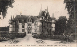 FRANCE - Azay Le Rideau - Le Musée National - Musée De La Renaissance - Carte Postale Ancienne - Azay-le-Rideau