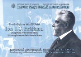 Romania, 100 Lei 2019 - Polymer Commemorative Banknote & Folder - Great Union - Rumänien