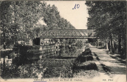 FRANCE - Troyes - Le Canal Au Pont De Chalons - Carte Postale Ancienne - Troyes