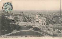 FRANCE - Cambrai - Panorama Des Boulevards - Carte Postale Ancienne - Cambrai