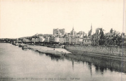 FRANCE - Saumur - Perspective Du Quai De Limoges - ND Phot - Carte Postale Ancienne - Saumur