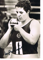 JEUX OLYMPIQUES - AUTOGRAPHES DE MEDAILLES OLYMPIQUES - CONCURRENTS D'ALLEMAGNE DE L'EST - - Authographs