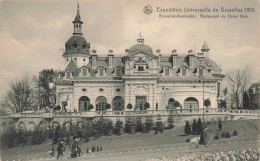 BELGIQUE - Bruxelles - Exposition Universelle De Bruxelles 1910 - Restaurant Du Chien Vert.. - Carte Postale Ancienne - Expositions Universelles