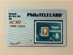 Mint USA UNITED STATES America Prepaid Telecard Phonecard, Stamp On Card, Set Of 1 Mint Card - Collections