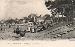 FRANCE - Arcachon - La Plage à Marée Basse - Carte Postale Ancienne - Arcachon