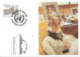 SWEDEN. POSTMARK. STOCKHOLMIA 1986 - 1930- ... Coil Stamps II