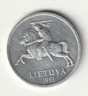 1 CENTAS 1991 LITOUWEN /4051/ - Lithuania