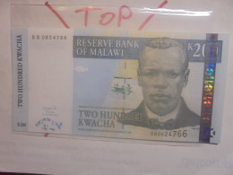 MALAWI 200 KWACHA 2003 Neuf (B.32) - Malawi