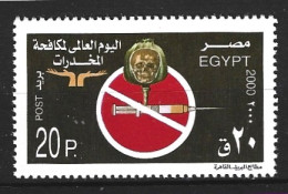 EGYPTE. N°1664 De 2000. Lutte Contre La Drogue. - Drugs