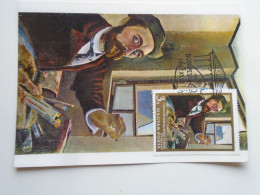 D200749    Hungary   Maxicard,  CM,  Carte Maximum Card,  1967 Csontváry Kosztka Tivadar   Painting - Maximumkarten (MC)
