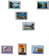 Turquie -  Celebrites - ObliteresSites - Armee - Neufs - Un Ex. Oblit - Unused Stamps