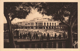 FRANCE - 64 - Biarritz - Casino Municipal - Carte Postale Ancienne - Biarritz