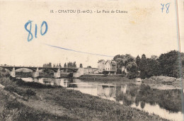 FRANCE - Chatou - Le Pont De Chatou - Carte Postale Ancienne - Chatou