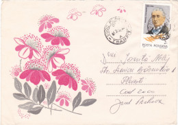 STAMPS ON COVERS 1986 ROMANIA - Lettres & Documents