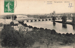FRANCE - Tours -  Vue Générale - ND Phot - Carte Postale Ancienne - Tours